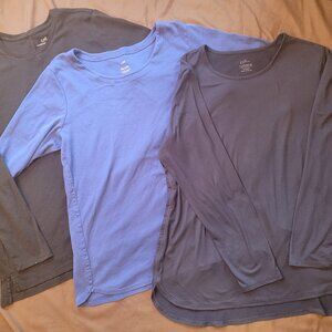 J.Jill long sleeved tee's